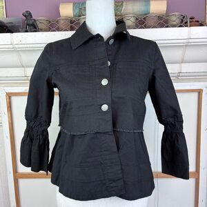 Kate & Mallory Bridgerton vibe Flared Sleeve Blazer on sz 4-6 mannequin